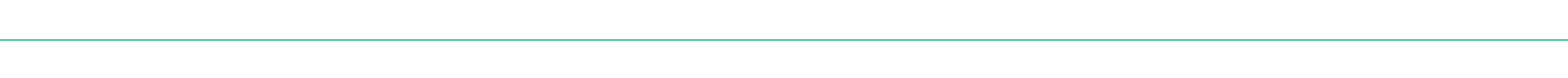 Thin green horizontal divider line