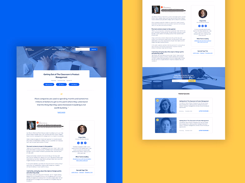 Podcast episode page for This Is Product Management